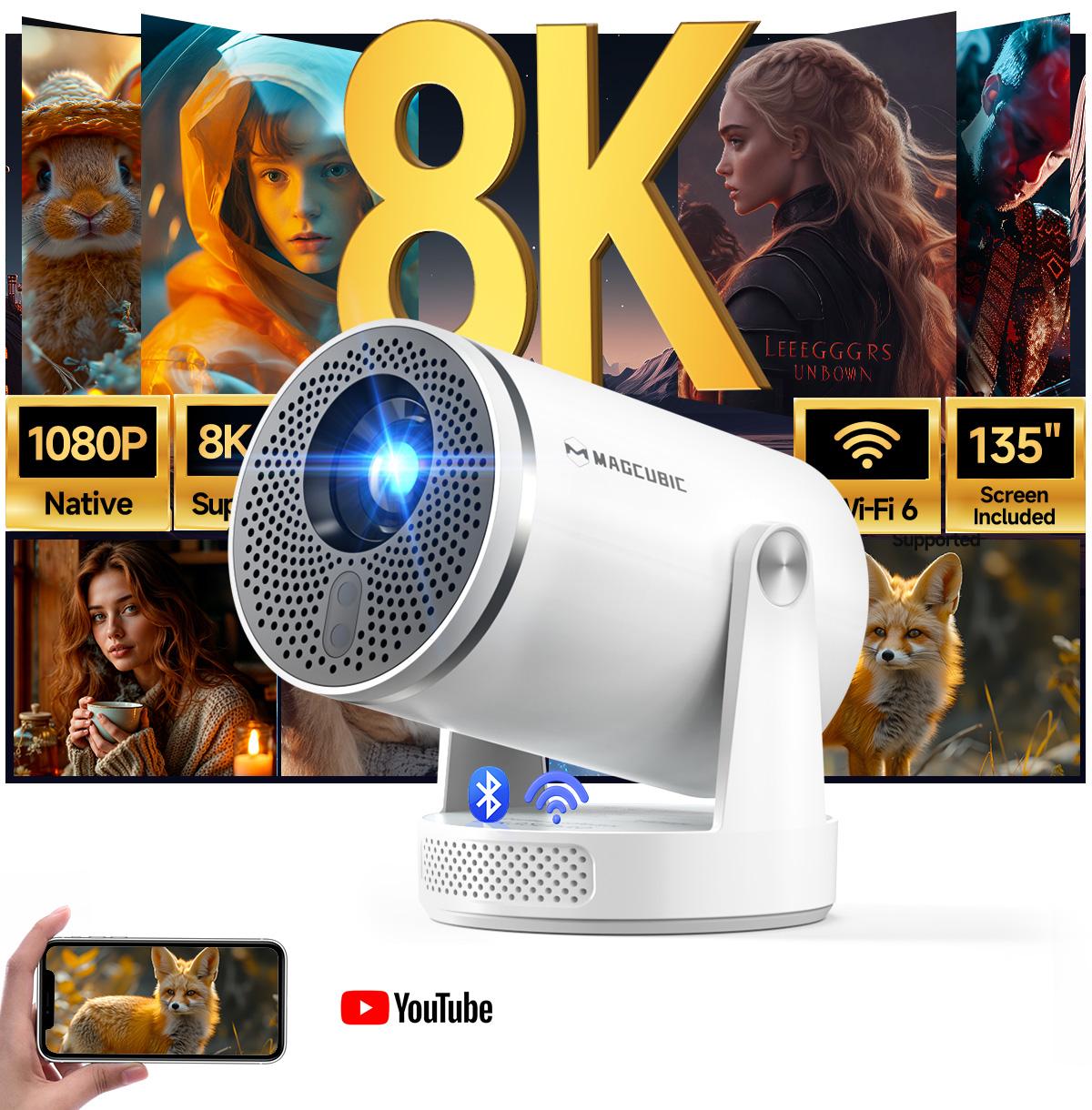 Home Improvement Videos - Magcubic HY320Pro Full HD Projector Android