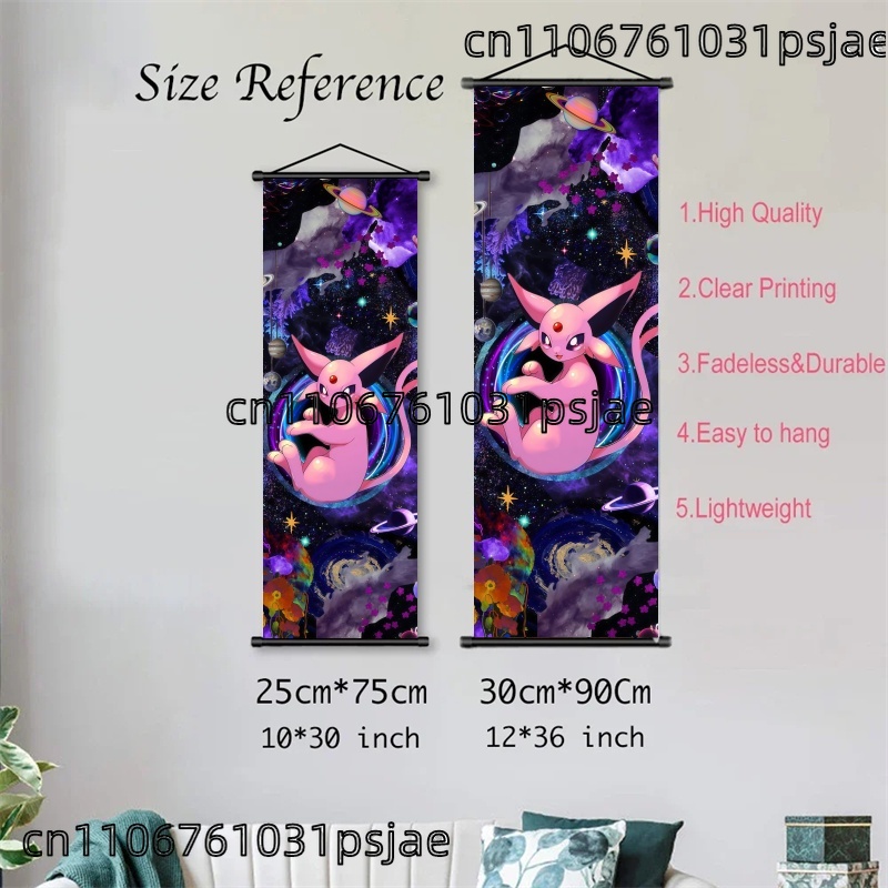 Espeon Pokémon Scroll Decorati - огляд і ціна Home Improvement Furniture