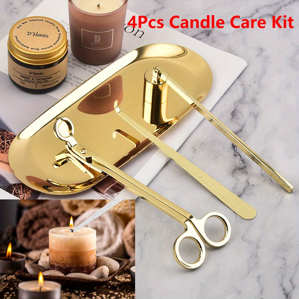 4pcs/set Luxury Candle Care Ki - огляд і ціна Home Improvement Help
