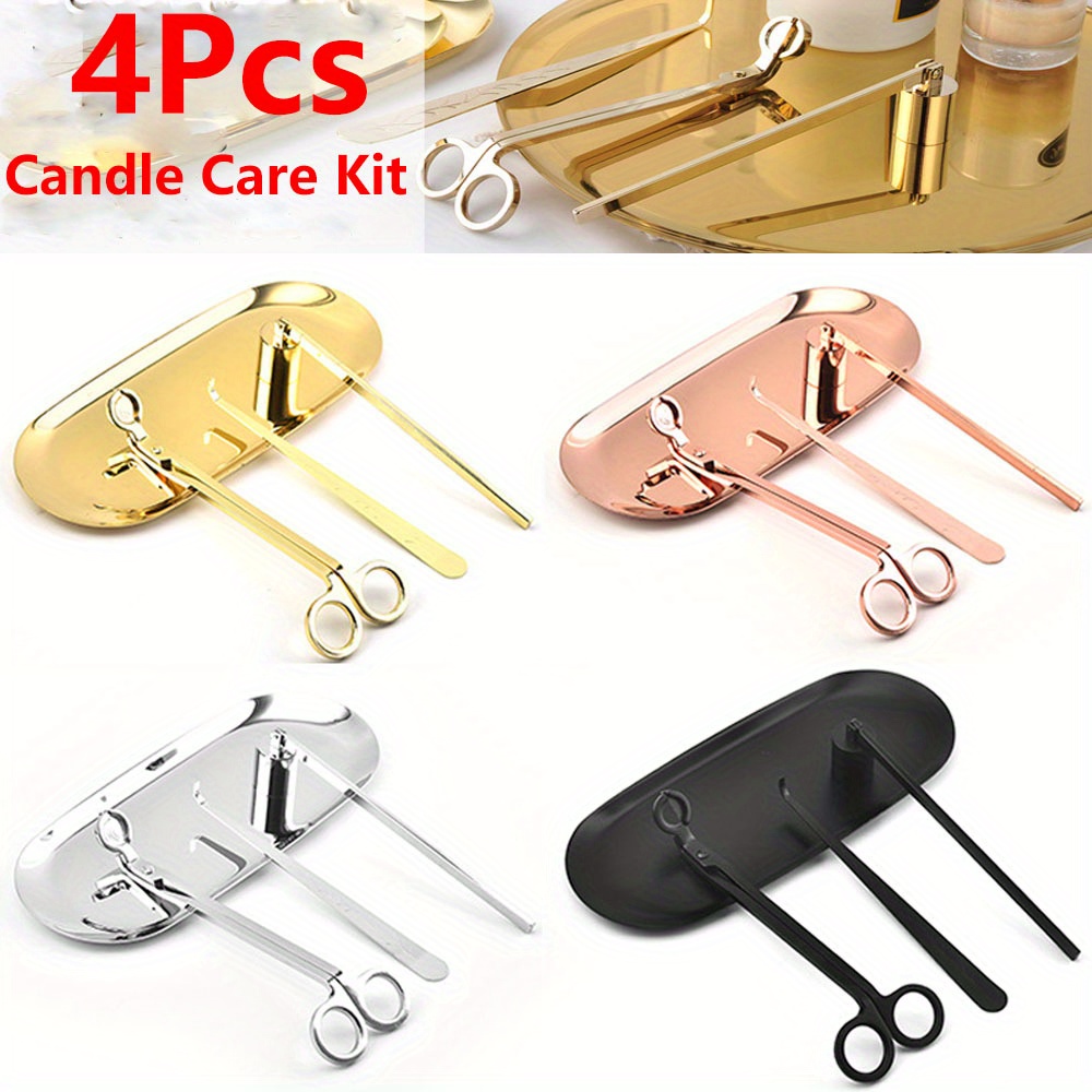 4pcs/set Luxury Candle Care Ki - огляд і ціна Home Improvement Help