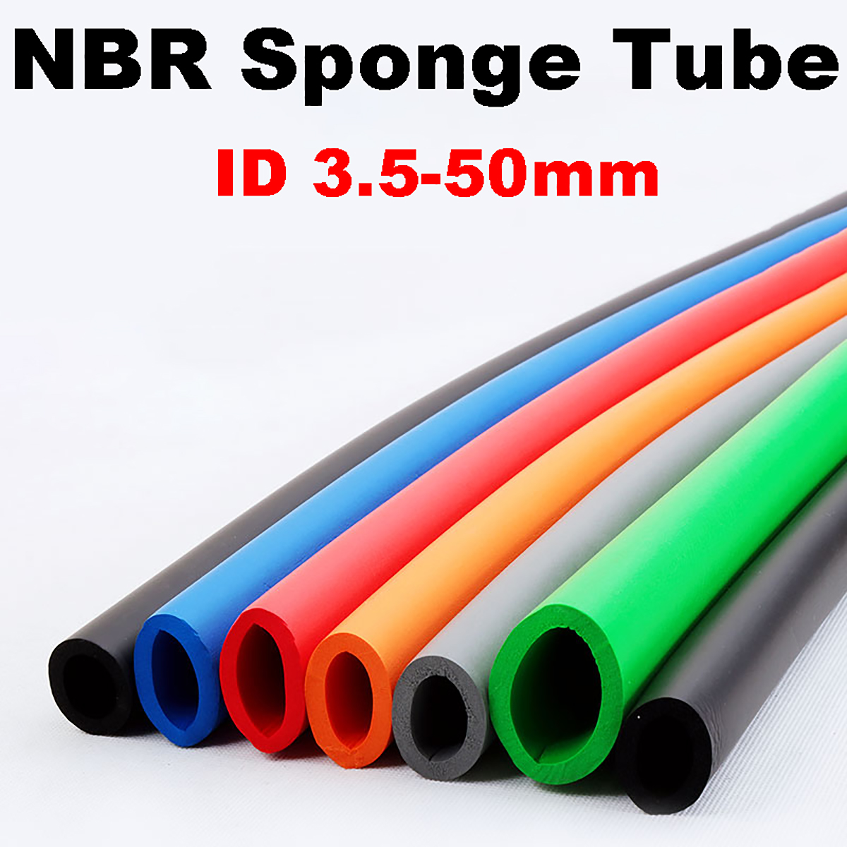 1 Meter Colorful NBR Sponge Tu - огляд і ціна Pipe Insulation Foam