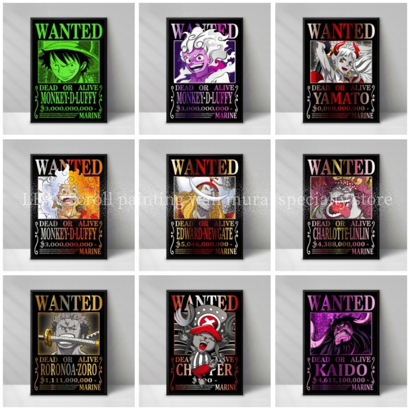 Famous Anime ONE PIECE Wanted  - огляд і ціна Home Improvement Furniture