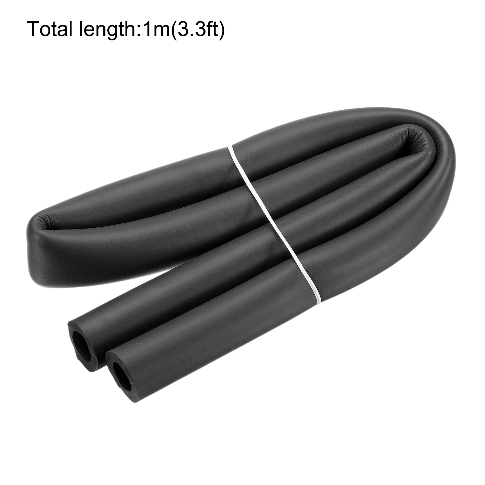 1Meter NBR Sponge Foam Rubber  - огляд і ціна Pipe Insulation Foam