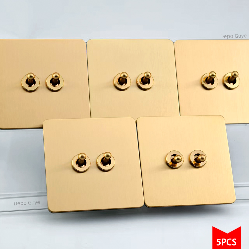 5/10 PCS Gold Wall Light Toggl - огляд і ціна Home Improvement Guy