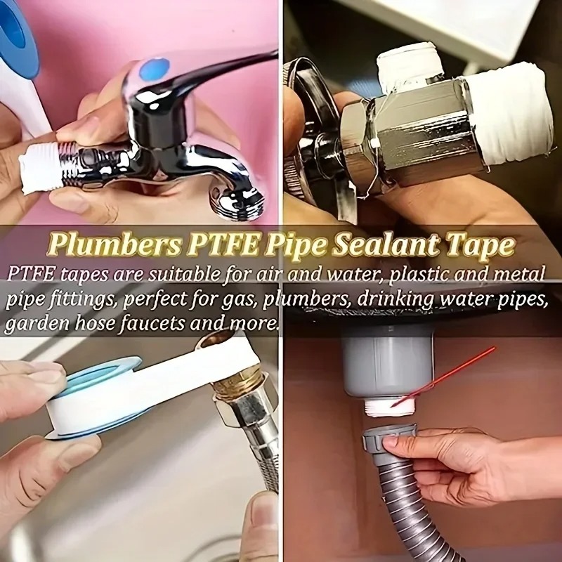 1-20pc Faucet Sealing Thread T - огляд і ціна Plumbing Tape Ptfe