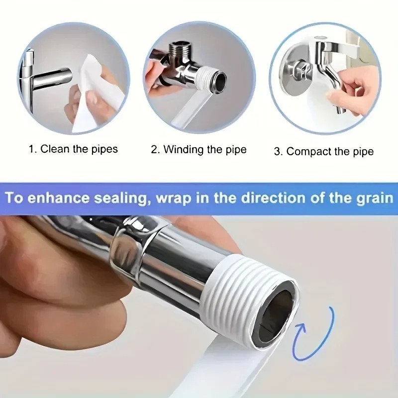 1-20pc Faucet Sealing Thread T - огляд і ціна Plumbing Tape Ptfe
